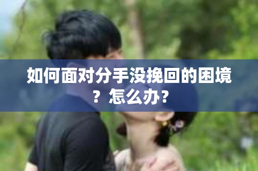 如何面对分手没挽回的困境?怎么办? 如何面对分手没挽回的困境?怎么办?