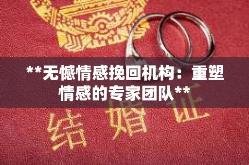 **无憾情感挽回机构：重塑情感的专家团队**