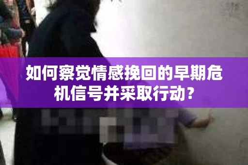 如何察觉情感挽回的早期危机信号并采取行动？