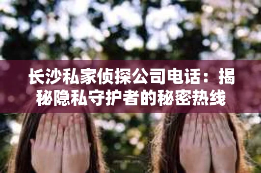 长沙私家侦探公司电话：揭秘隐私守护者的秘密热线