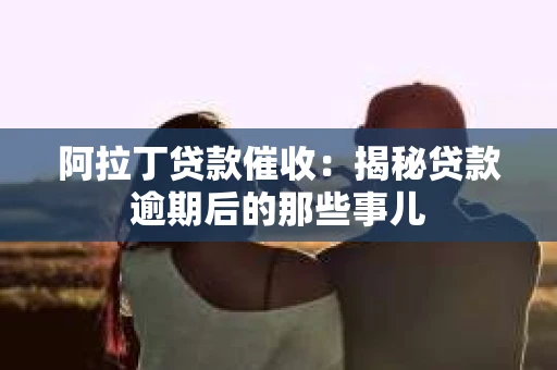 阿拉丁贷款催收：揭秘贷款逾期后的那些事儿