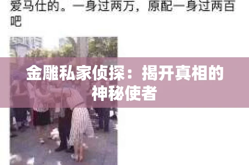 金雕私家侦探：揭开真相的神秘使者