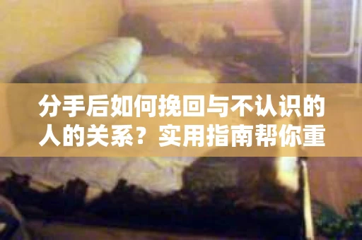 分手后如何挽回与不认识的人的关系？实用指南帮你重拾失去的联结