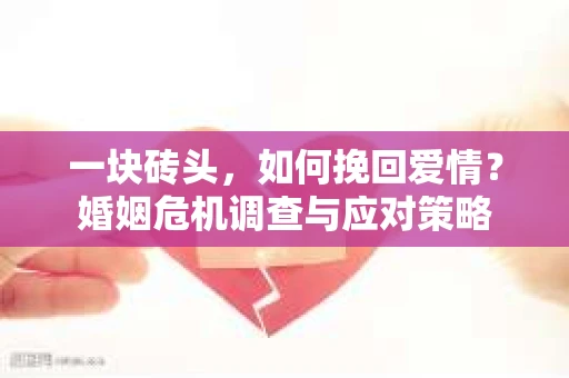一块砖头,如何挽回爱情?婚姻危机调查与应对策略 一块砖头,如何挽回爱情?婚姻危机调查与应对策略