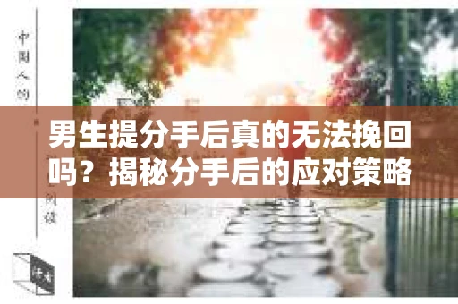 男生提分手后真的无法挽回吗？揭秘分手后的应对策略