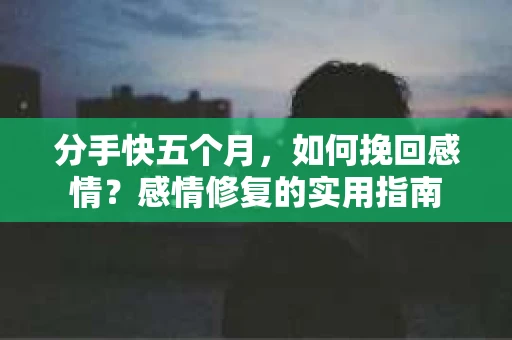 分手快五个月，如何挽回感情？感情修复的实用指南