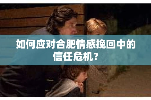 如何应对合肥情感挽回中的信任危机？