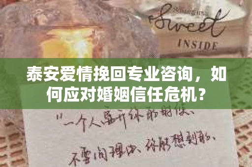 泰安爱情挽回专业咨询,如何应对婚姻信任危机? 泰安爱情挽回专业咨询,如何应对婚姻信任危机?