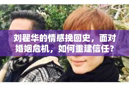 刘翟华的情感挽回史，面对婚姻危机，如何重建信任？