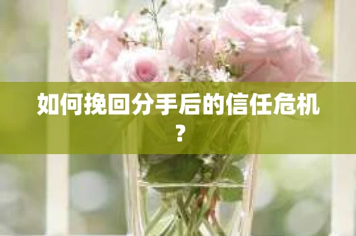 如何挽回分手后的信任危机？